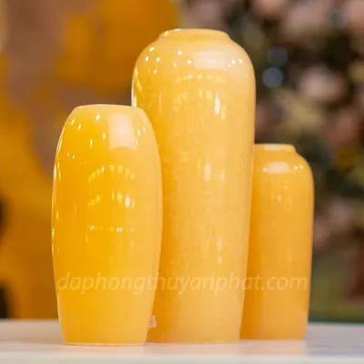 Quà Tặng Phong Thủy Cao Cấp, Lục Bình Phong Thủy Ngọc Onyx - M25572