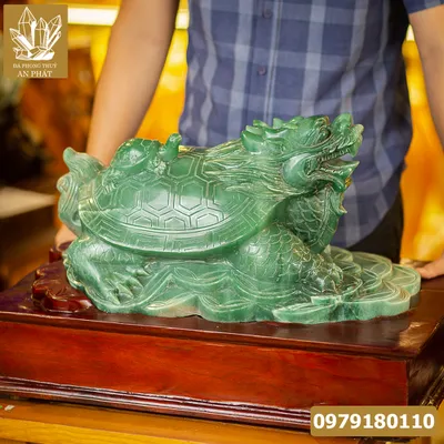 Long Quy Thạch Anh Xanh (Aventualine) 38kg - M1508