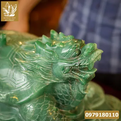 Long Quy Thạch Anh Xanh (Aventualine) 38kg - M1508
