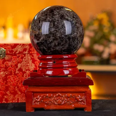 Quả Cầu Phong Thủy Đá Thạch Anh Đen - 3,13kg - M2602313