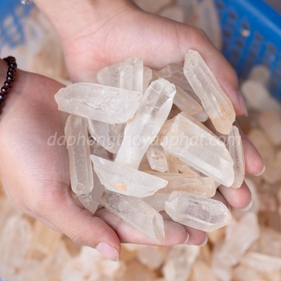 Vụn Tinh Thể Thạch Anh Trắng