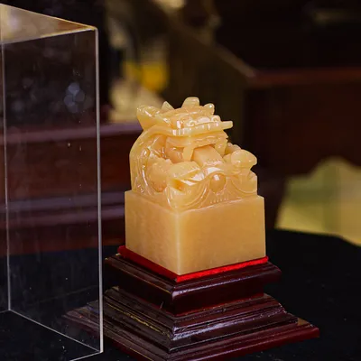 Ấn Rồng Phong Thuỷ Ngọc Hoàng Long 15Cm - M0670