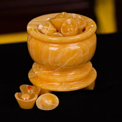 BÁT TỤ BẢO | BÁT TỤ LỘC | BÁT TỤ TÀI | BÁT TỤ THỦY NGỌC HOÀNG LONG 12cm - 2,8Kg (18 nén vàng) - M225412