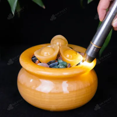 Bát Tụ Bảo Ngọc Hoàng Long - 16cm - M142016