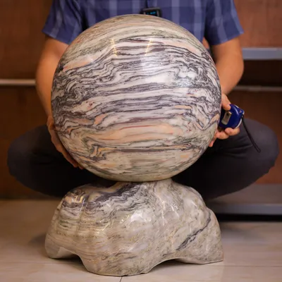 QUẢ CẦU ĐÁ SERPENTINE 162Kg - M17061