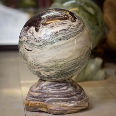 QUẢ CẦU ĐÁ SERPENTINE 90Kg - M17063