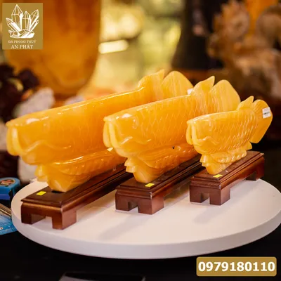 Cá Rồng Ngọc Onyx Vàng Tự Nhiên - M1669