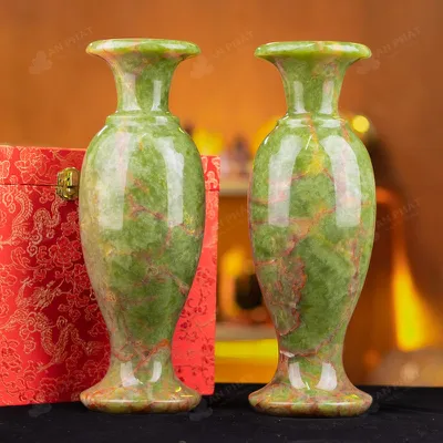 Cặp Lục Bình Onyx Xanh - 30cm - M2556811