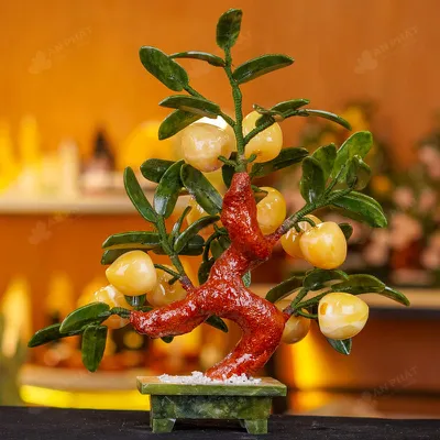 Cây Đào Đá Ngọc Hoàng Long 12 Quả 016-049DN-12