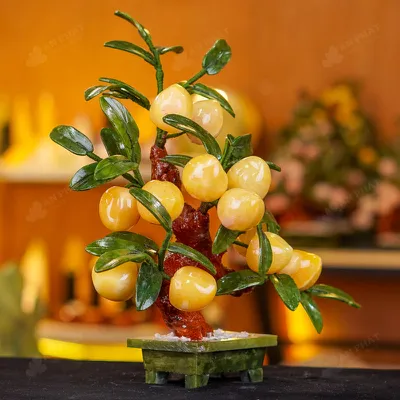 Cây Đào Đá Ngọc Hoàng Long 12 Quả 016-049DN-12