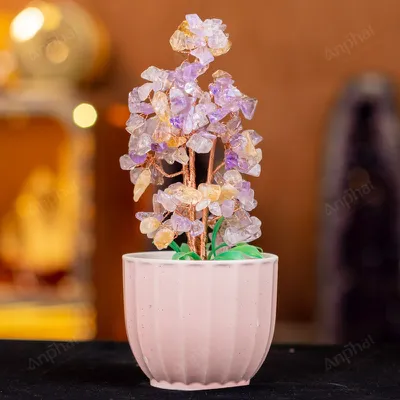 Cây Tài Lộc Đá Thạch Anh - 20,5cm - M2124047