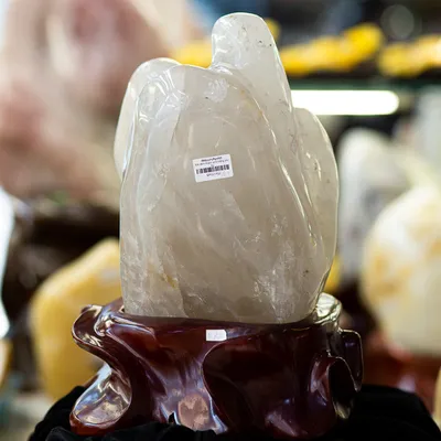 Đá Cảnh - Đá Trấn Trạch Thạch Anh Trắng 18,4kg - M17022