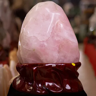 Đá Cảnh - Đá Trấn Trạch Thạch Anh Hồng 38kg - M04160