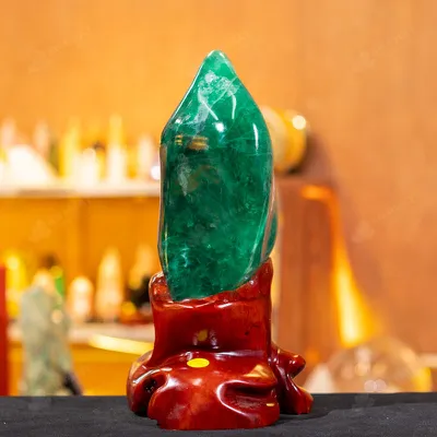 Đá Cảnh Thạch Anh Xanh - Fluorite Xanh - 9,3kg - M284893