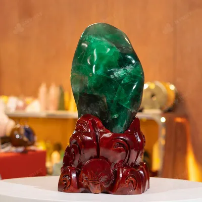 Đá Cảnh Thạch Anh Xanh - Fluorite Xanh - 14,9kg - M2848149