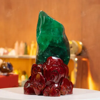 Đá Cảnh Thạch Anh Xanh - Fluorite Xanh - 14,9kg - M2848149