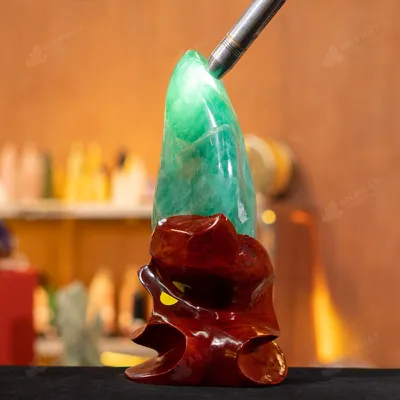 Đá Cảnh Thạch Anh Xanh - Fluorite Xanh - 4,8kg - M284848