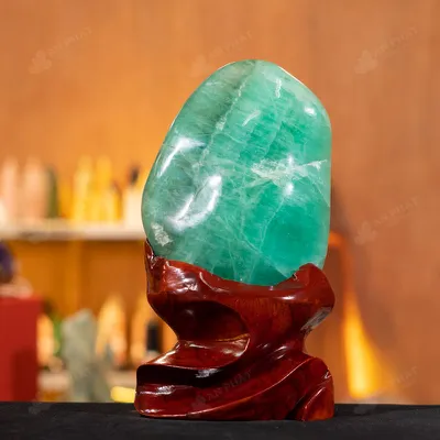 Đá Cảnh Thạch Anh Xanh - Fluorite Xanh - 4,8kg - M284848