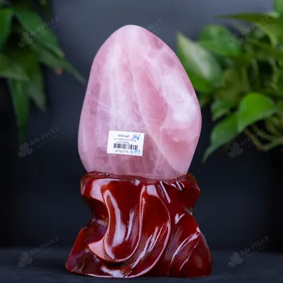 Đá Cảnh - Đá Trấn Trạch Thạch Anh Hồng - 1,5kg - M277415