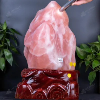 Đá Cảnh - Đá Trấn Trạch Thạch Anh Hồng - 22,8kg - M2774228