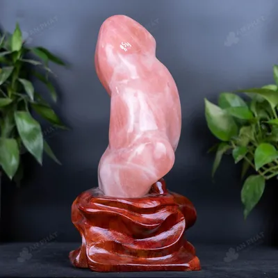 Đá Cảnh - Đá Trấn Trạch Thạch Anh Hồng - 9,5kg - M277595