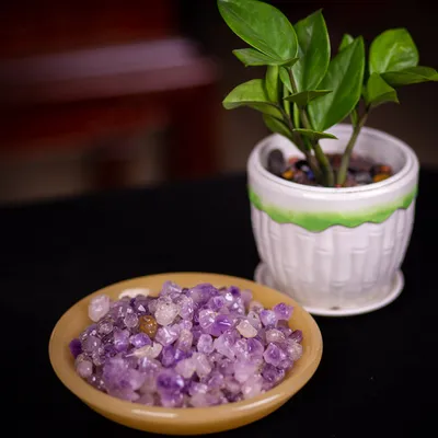 Tinh Thể Thạch Anh Tím - M2274