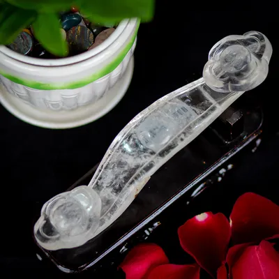 Gậy Như Ý (Vương Trượng Như Ý) Thạch Anh Trắng 21cm - M1532