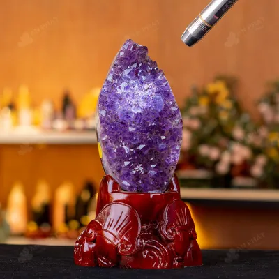 Hốc Thạch Anh Tím - 2,56kg - M2923256