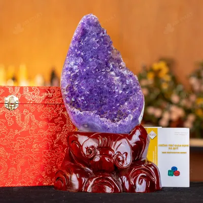 Hốc Thạch Anh Tím - 3,8kg - M292338