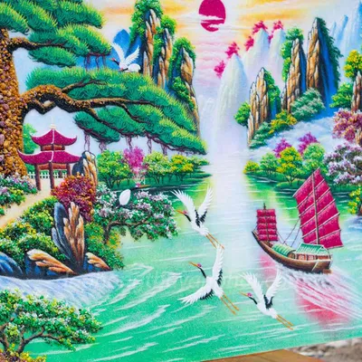 Tranh Phong Thủy Thuận Buồm Xuôi Gió