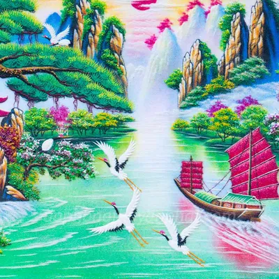 Tranh Phong Thủy Thuận Buồm Xuôi Gió