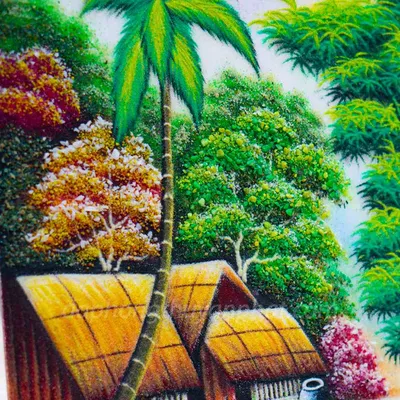 Tranh Phong Cảnh Làng Quê 2
