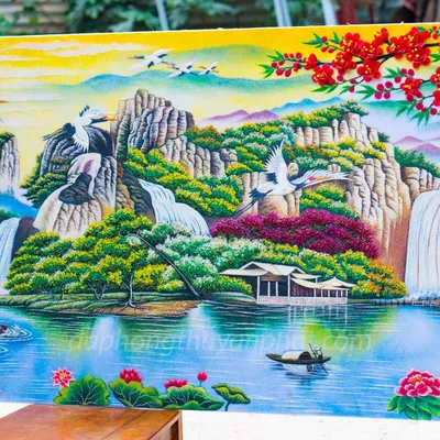 Tranh Non Nước Hữu Tình