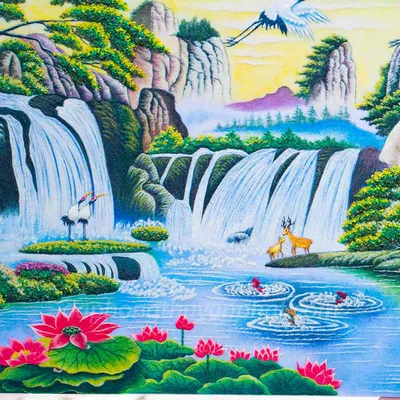 Tranh Non Nước Hữu Tình