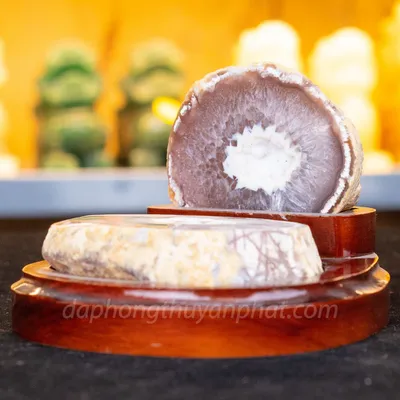 Bát tụ bảo mã não | bát tụ bảo phong thủy 0.7kg - M2595