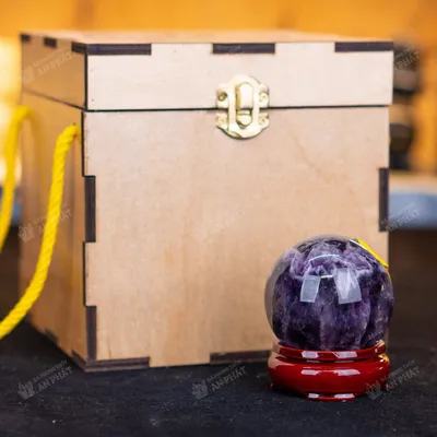 Qủa cầu thạch anh tím | cầu thạch anh tím 0.26kg - 5.7cm - M2598