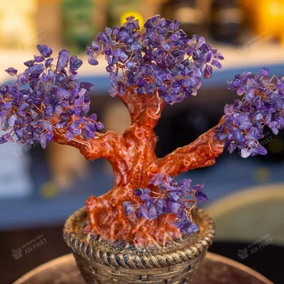 Cây thạch anh tím 25cm M2732 | Cây đá thạch anh