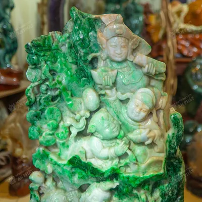 Tác Phẩm Ngũ Phúc Ngọc Phỉ Thúy - Jadeit AP0012