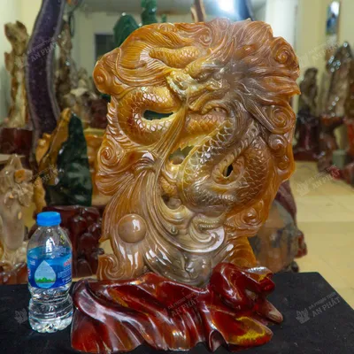 Đá Cảnh, Đá Trấn Trạch Canxedol, Mã Não AP0013