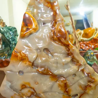 Đá Cảnh, Đá Trấn Trạch Canxedol, Mã Não AP0015