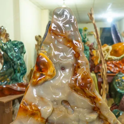 Đá Cảnh, Đá Trấn Trạch Canxedol, Mã Não AP0015