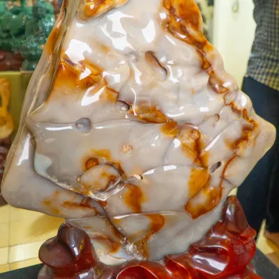 Đá Cảnh, Đá Trấn Trạch Canxedol, Mã Não AP0015