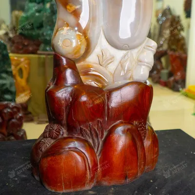 Đá Cảnh, Đá Trấn Trạch Canxedol, Mã Não AP0016