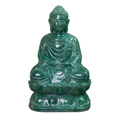 Tượng Phật Thích Ca Đá Canxedol Xanh -  AP0018