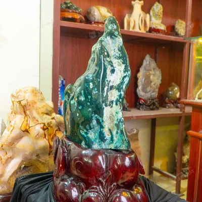 Đá Cảnh, Đá Trấn Trạch Canxedol, Mã Não AP0019