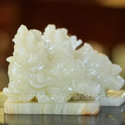 Cặp Tỳ Hưu Onyx Xanh - 10cm - M2531