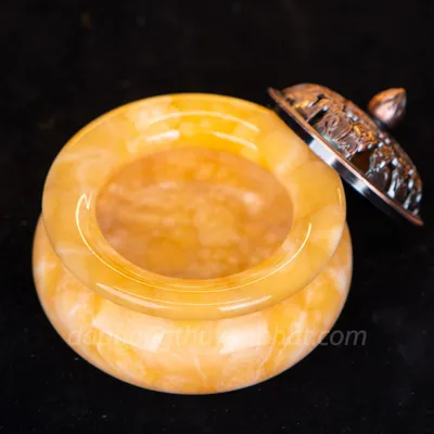 Xông Trầm Đá Onyx Xanh, Hoàng Long Vàng M2574