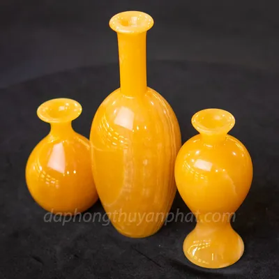 Quà Tặng Phong Thủy Cao Cấp, Lục Bình Phong Thủy Ngọc Onyx - M25570
