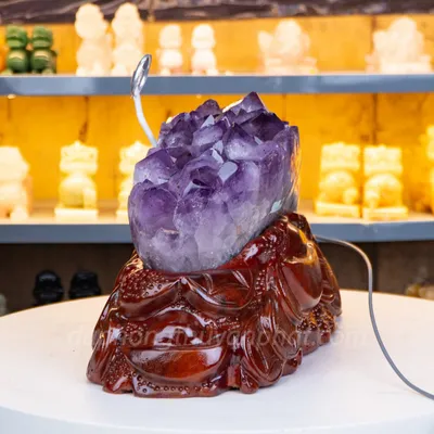 Hốc Thạch Anh Tím - Động Thạch Anh Tím 9,1kg - M1674