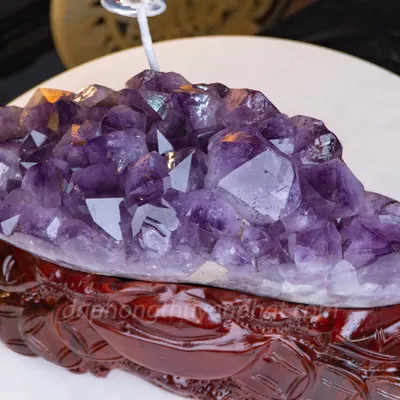 Hốc Thạch Anh Tím - Động Thạch Anh Tím 9,1kg - M1674